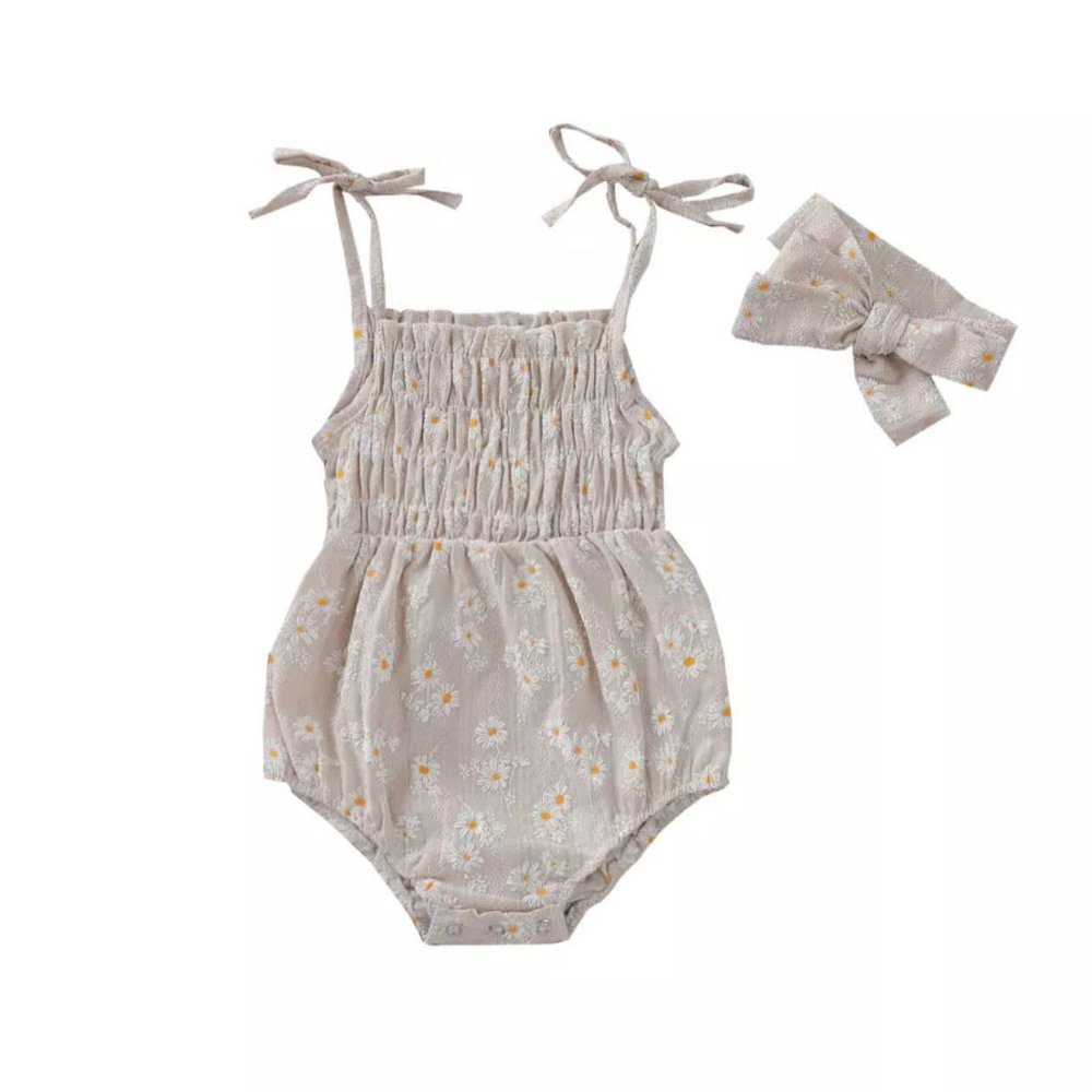 Emma Daisy Romper - Boutique